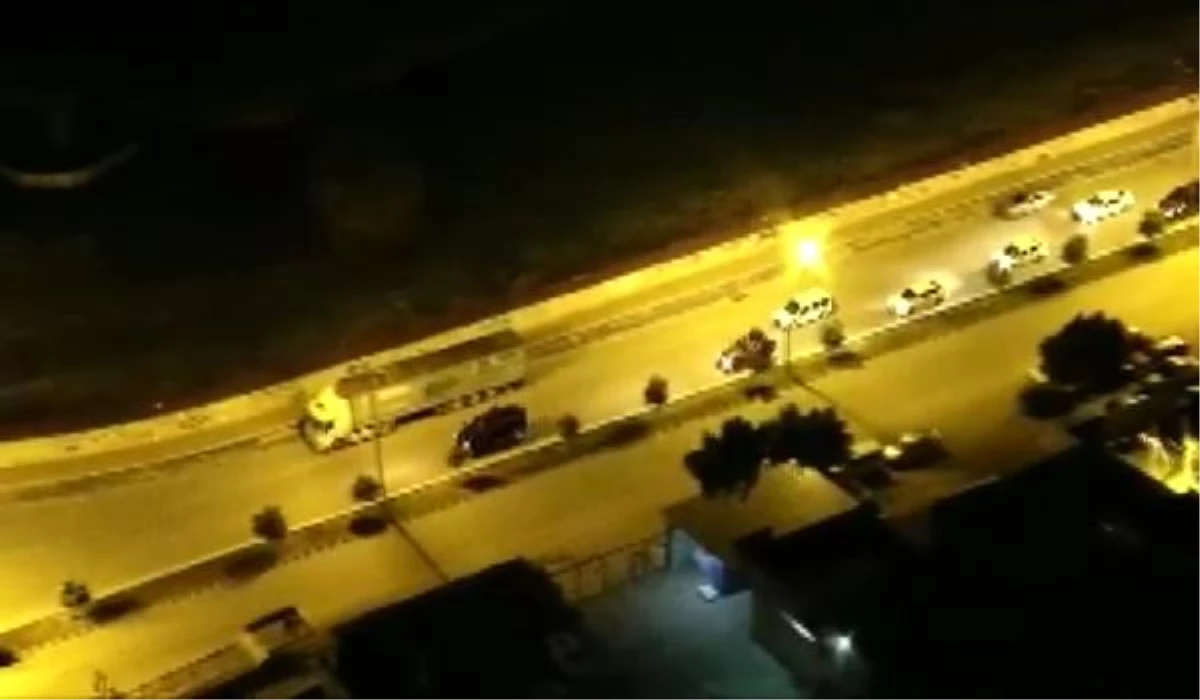 Adana\'da \'torbacı\' operasyonu dronla görüntülendi