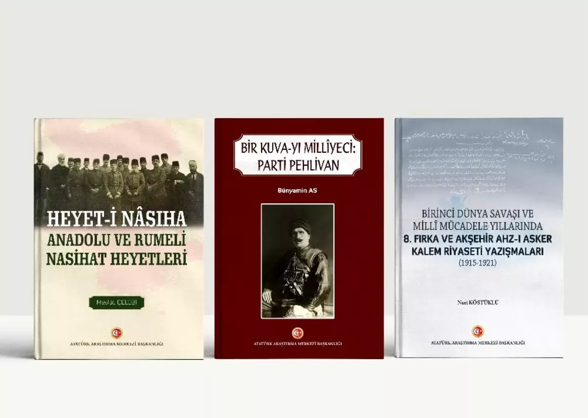 Atatürk Araştırma Merkezi Yayınlarına 3 yeni eser daha eklendi