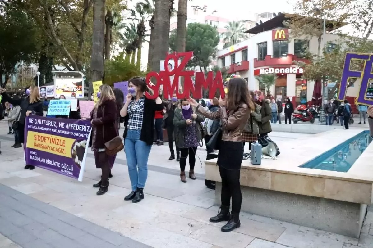 Denizli\'de kadınlar, kadına yönelik şiddetle mücadele için bir araya geldiler