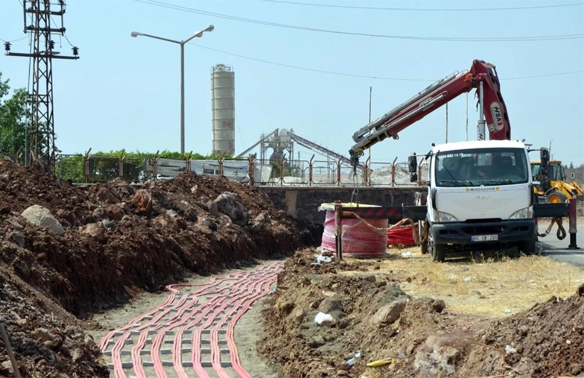 Diyarbakır\'ın merkez ilçelerine 23 milyon liralık şebeke yatırımı