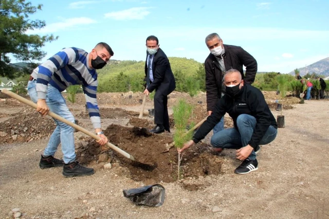 Fethiyeli Ülkücüler, Alparslan Türkeş anısına fidan dikti