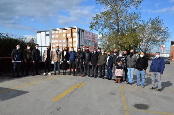 Gebze esnafından, İzmir'deki depremzedeler için gıda yardımı