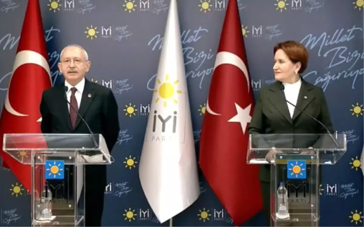 Kılıçdaroğlu\'ndan Akşener\'e ziyaret