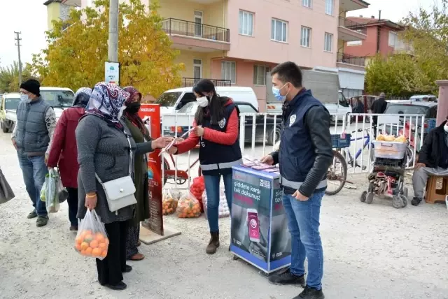 Korkuteli polisi KADES tanıtımı yaptı