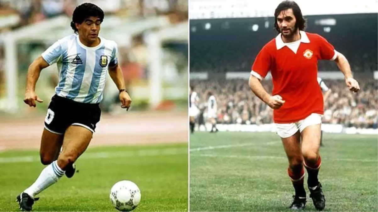 Maradona, bir başka futbol efsanesi George Best ile aynı gün vefat etti