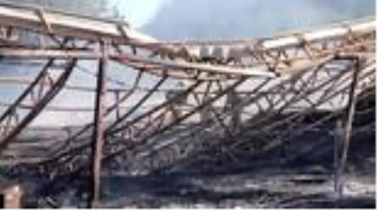 Piknik ve eğlence tesisinde çıkan yangın söndürüldü