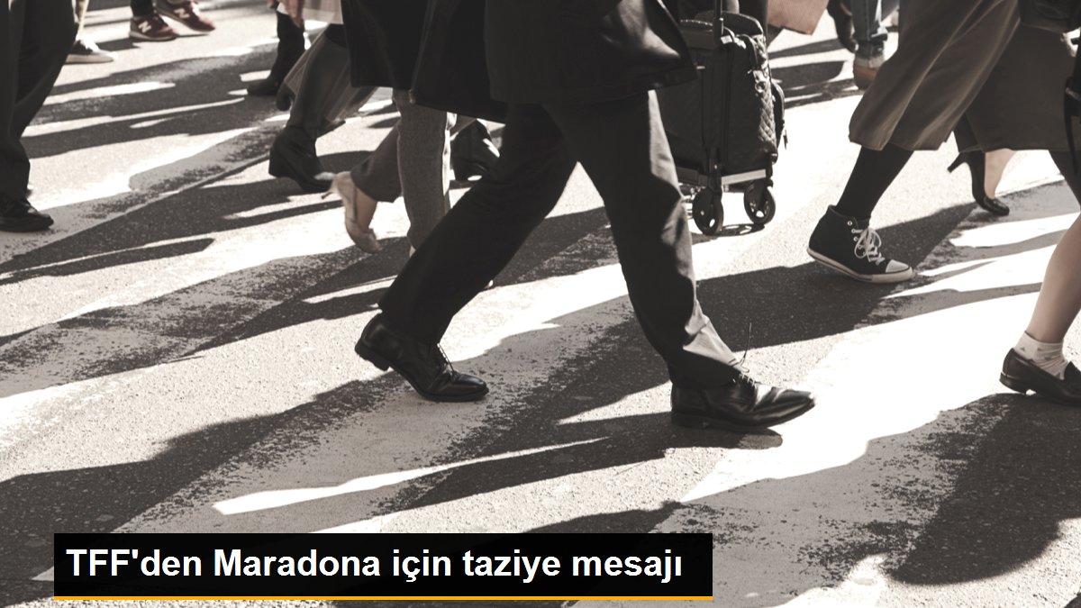 TFF\'den Maradona için taziye mesajı