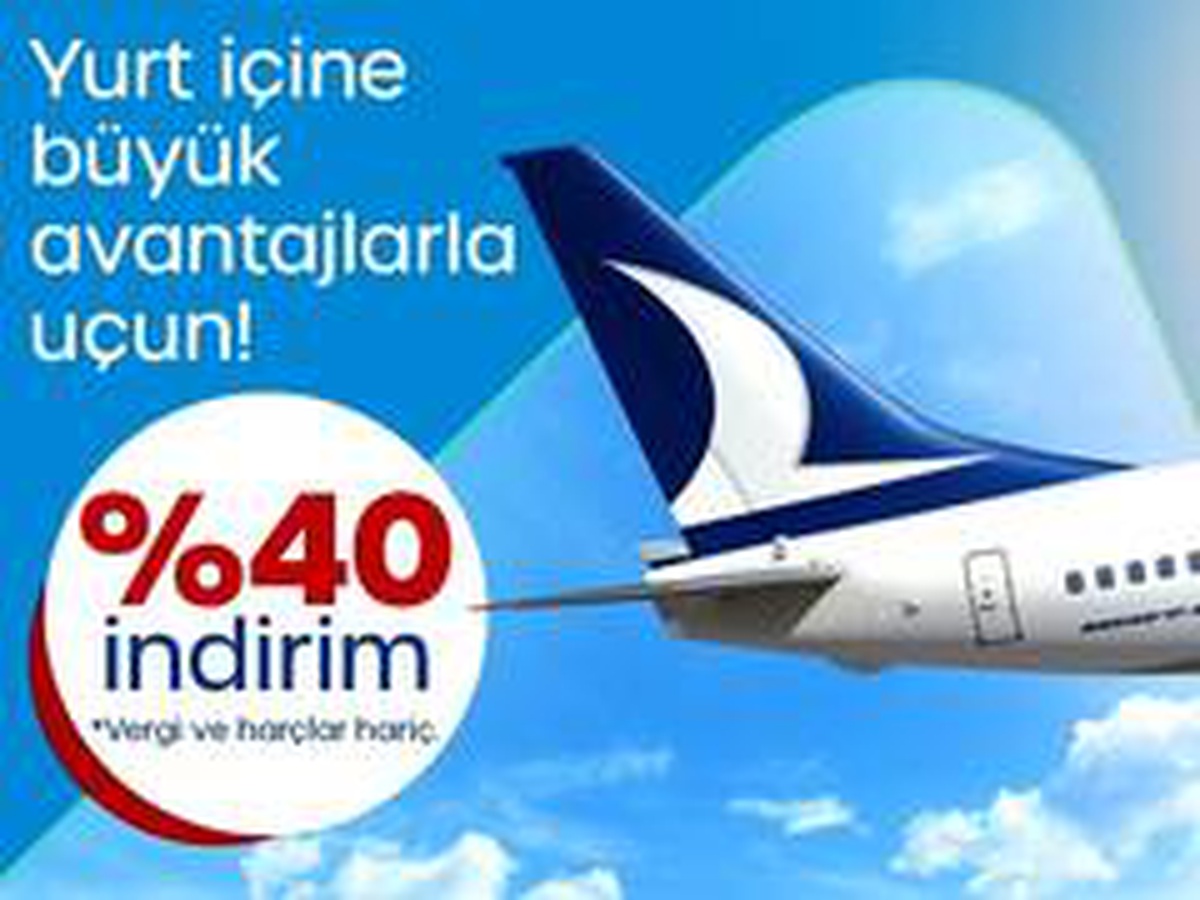AnadoluJet\'ten yurt içi uçuşlarda geçerli kış kampanyası