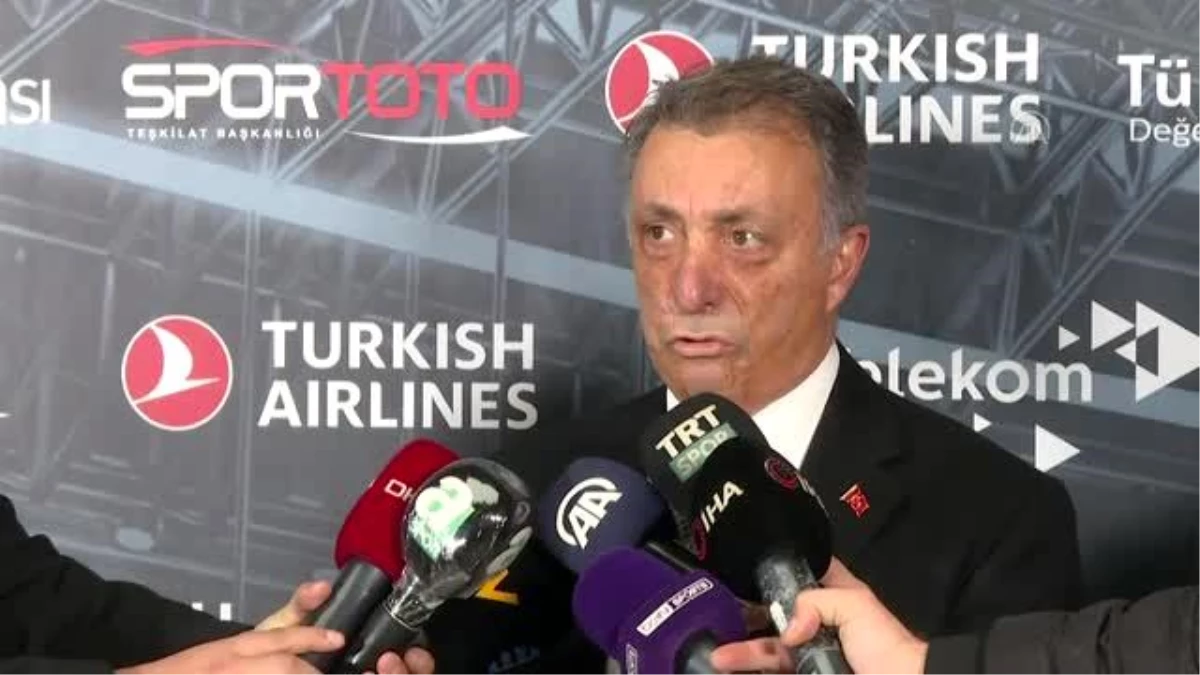 Beşiktaş Kulübü Başkanı Çebi: "Beşiktaş\'ın da yarışın içinde olduğunu kamuoyuna göstermek istiyoruz"