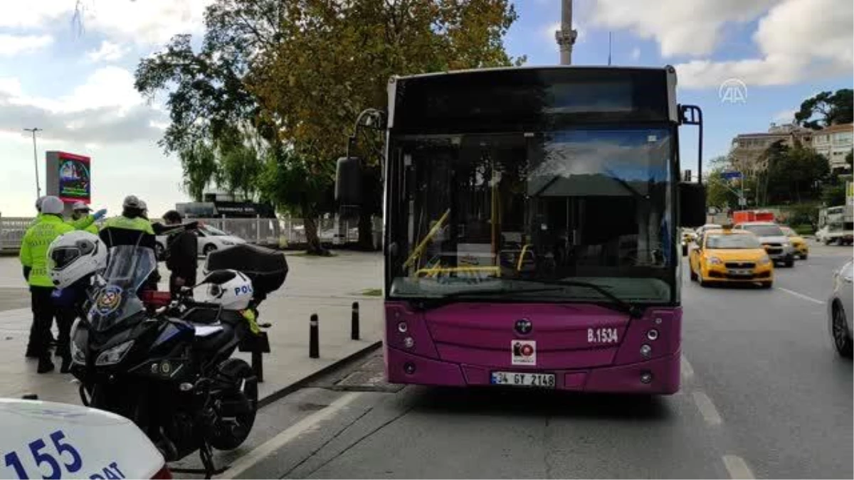 Beşiktaş\'ta karantina ihlali yapan otobüs şoförüne ceza yazıldı