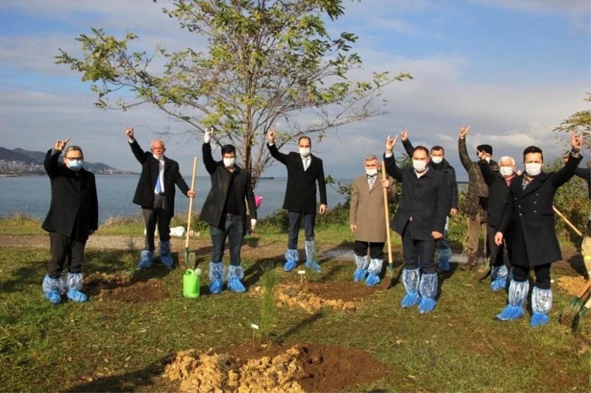 Giresunlu Ülkücüler, Alparslan Türkeş\'in anısına fidan dikti