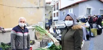 Organik Örenli pırasası tezgahlardaki yerini aldı