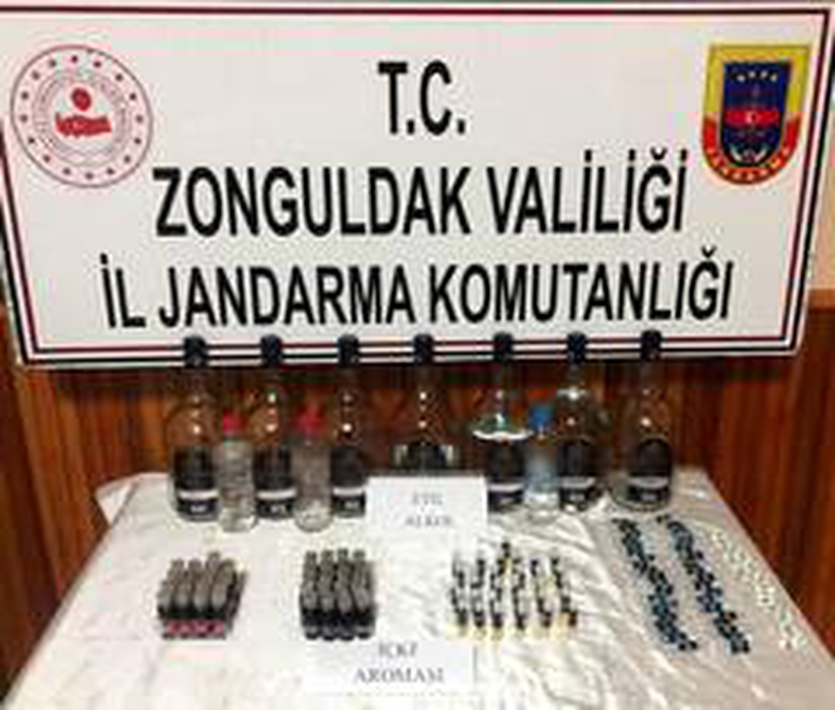 Zonguldak\'ta izinsiz etil alkol satan şüpheli gözaltında