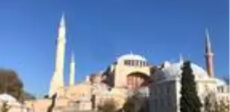 Ayasofya'da iskelenin kaldırılmasının ardından ilk cuma