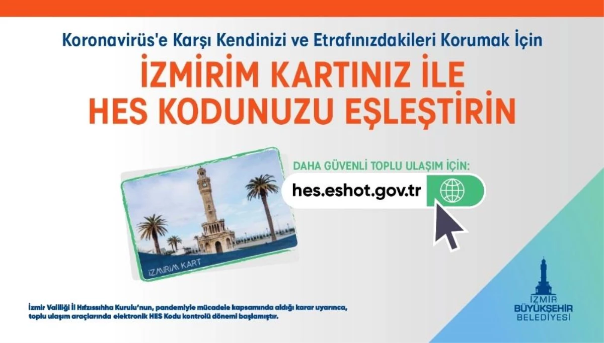 HES Kodu-İzmirim Kart eşleştirme süresi 20 Aralık\'a uzatıldı