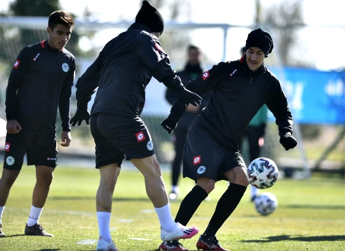 Son Dakika | Kupada farklı kazanan Konyaspor, Alanyaspor hazırlıklarını sürdürdü