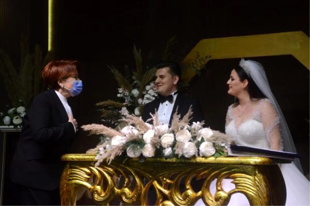 Meral Akşener, nikah şahidi oldu