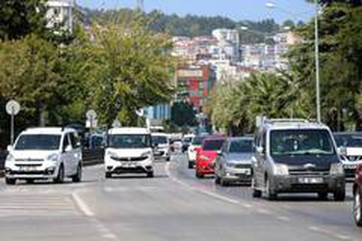 Samsun\'da motorlu kara taşıt sayısı bir yılda 17 bin 571 adet arttı