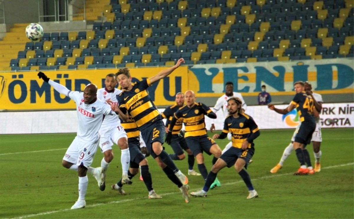 Süper Lig: MKE Ankaragücü: 0 Trabzonspor: 1 (Maç sonucu)