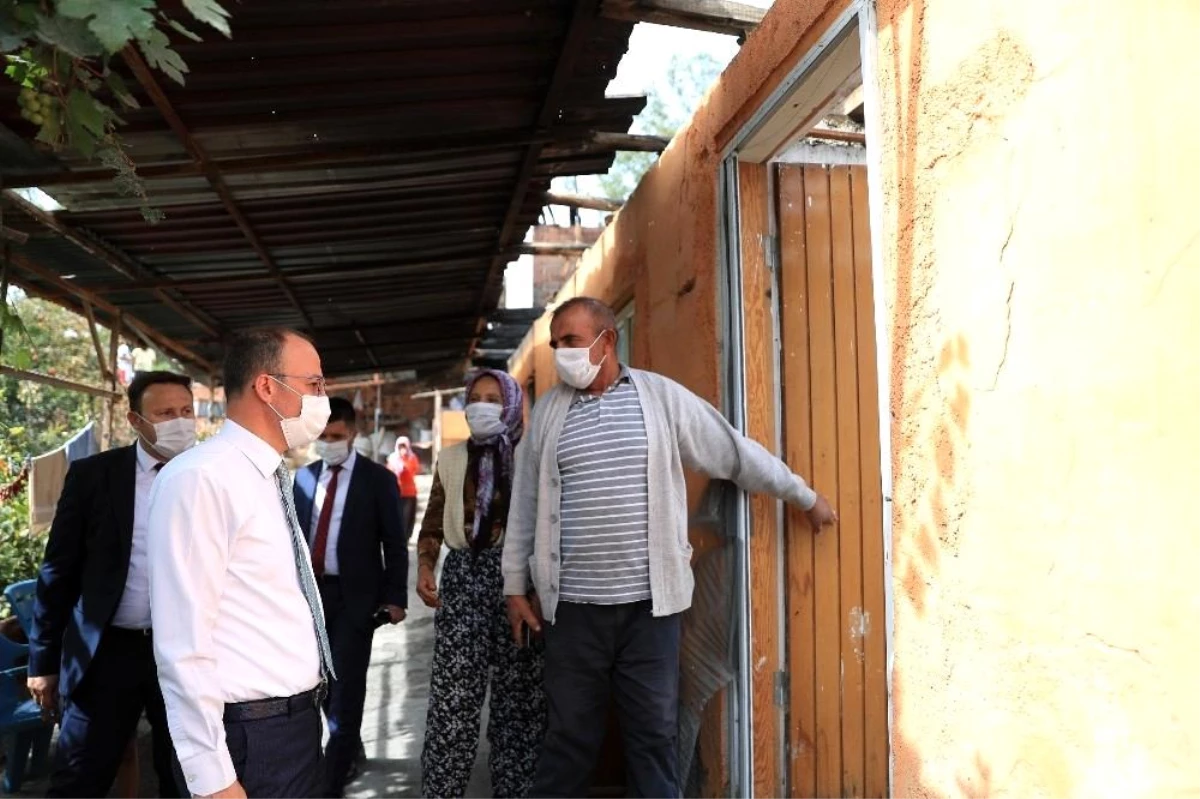 Son dakika haberi | Yangında evlerini kaybeden ailenin yaralarını Pamukkale Belediyesi sardı
