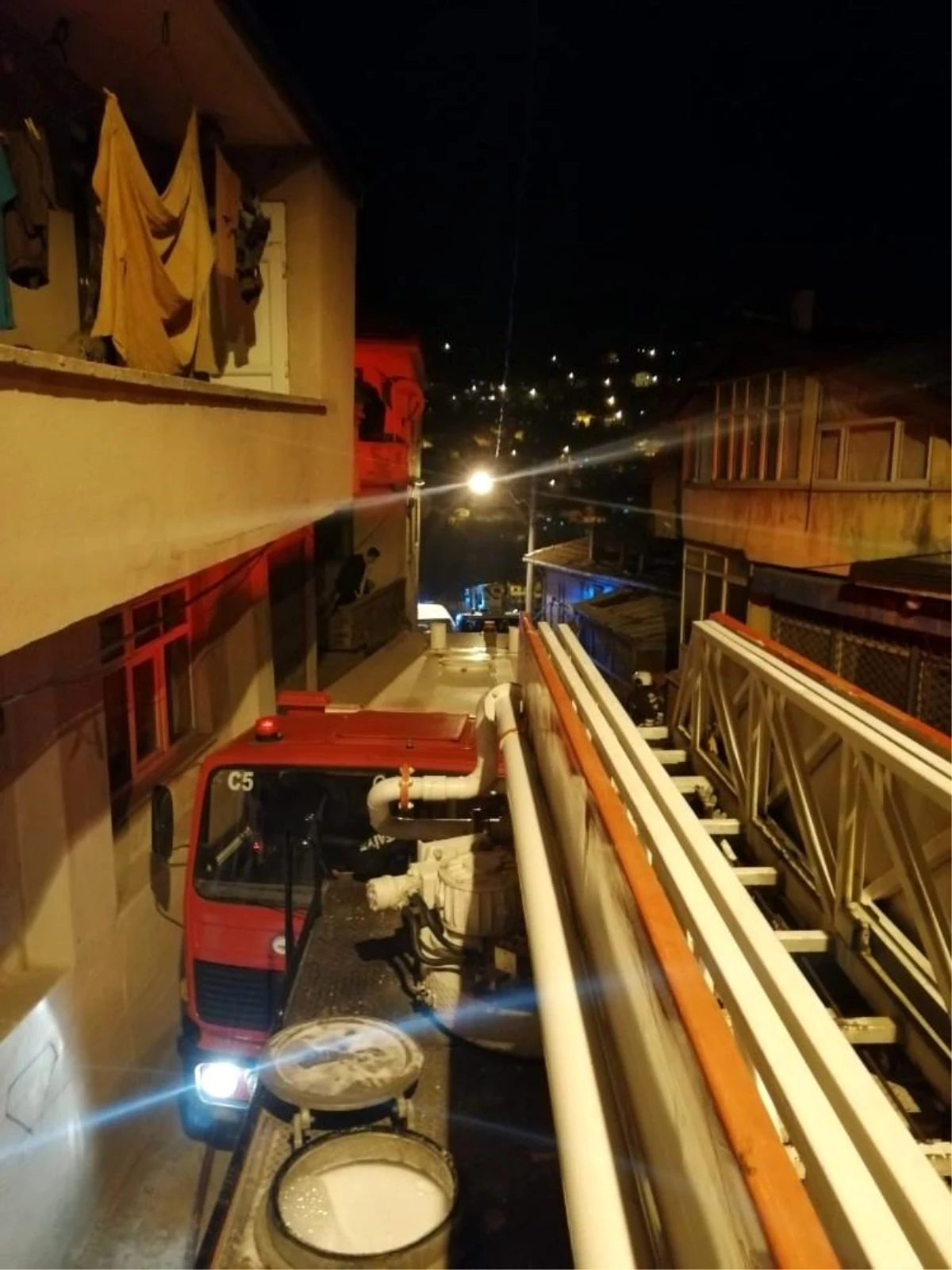 Zonguldak\'ta ev yangını