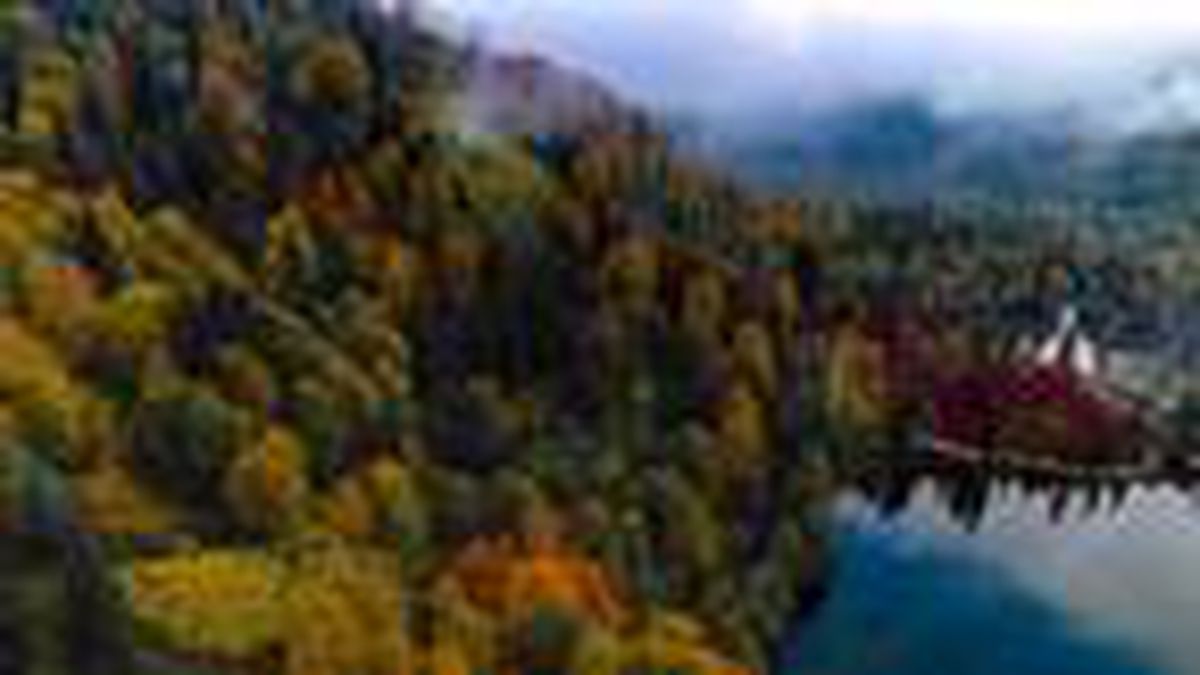 Artvin\'de sonbahar güzelliği
