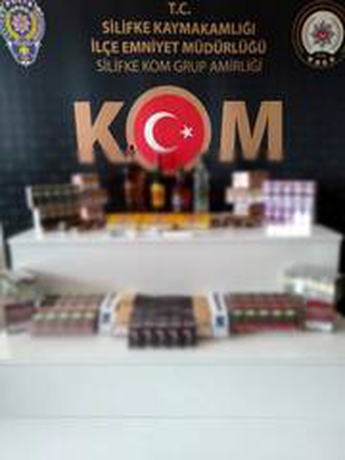 Silifke\'de çok sayıda gümrük kaçağı tütün ürünü ele geçirildi