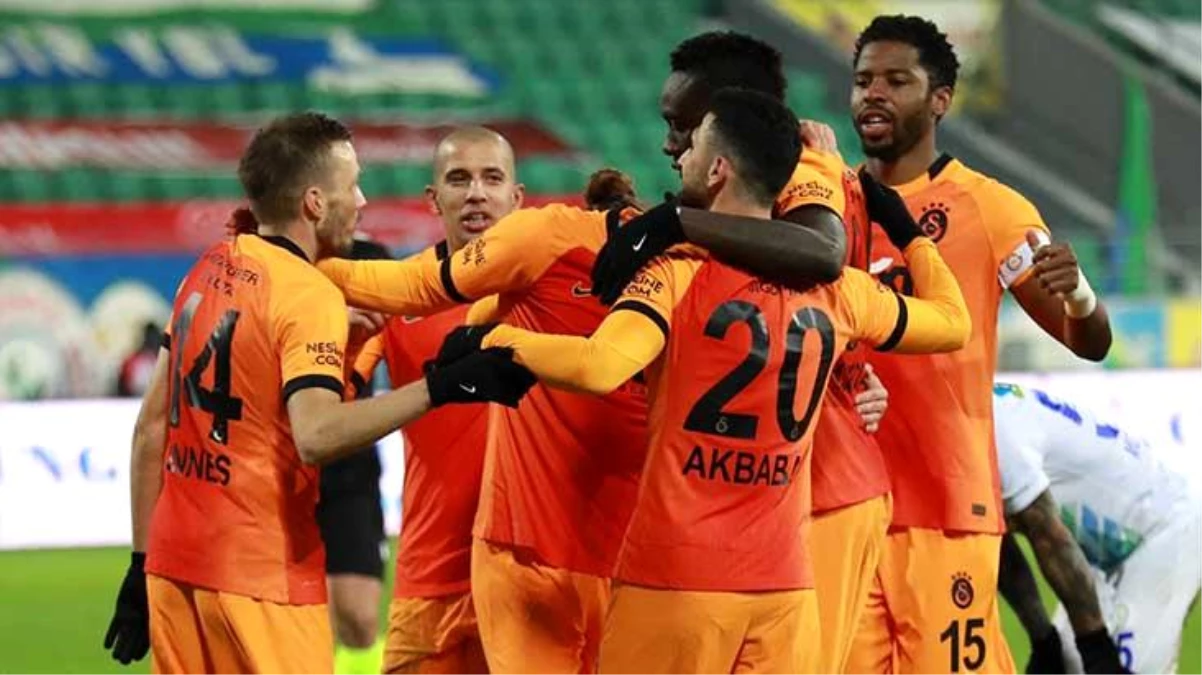 Son Dakika: Galatasaray, deplasmanda Çaykur Rizespor\'u 4-0 mağlup etti