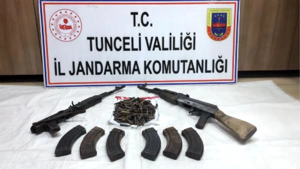 Tunceli\'de, 3 terör örgütüne operasyonda silah ve mühimmat ele geçirildi