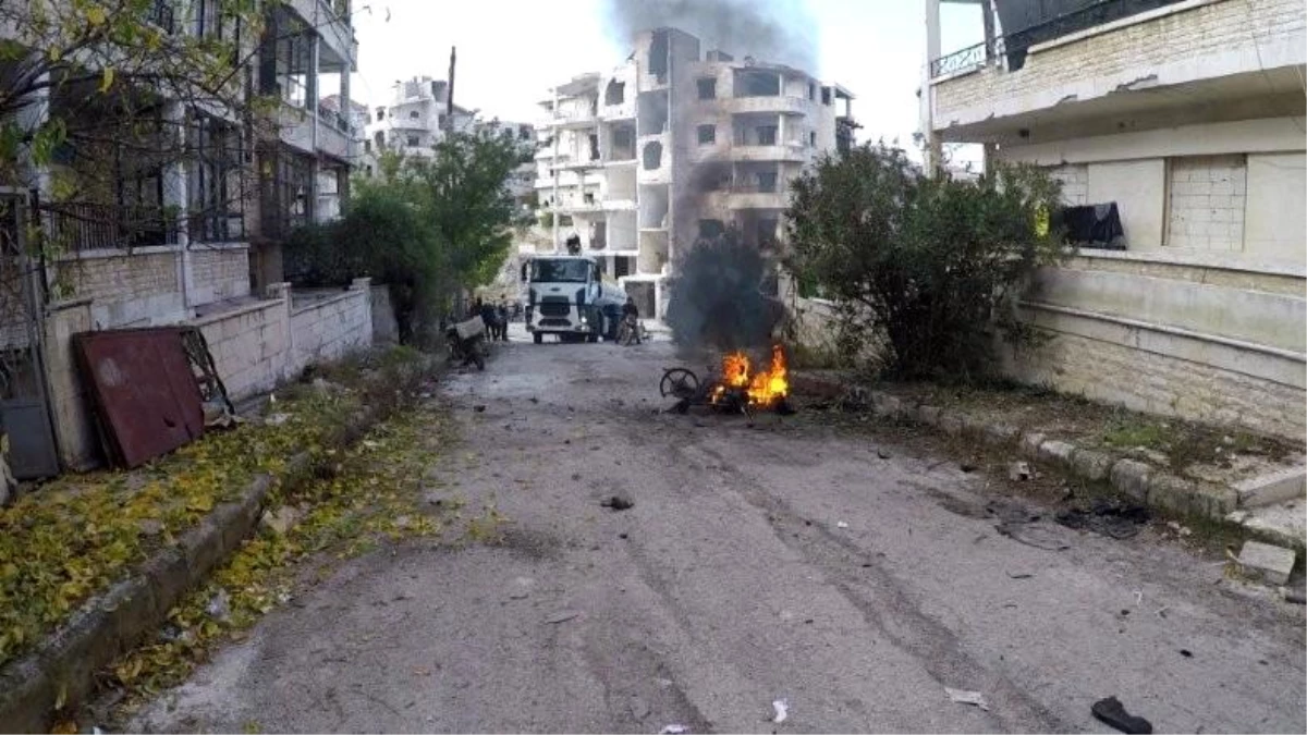 İdlib\'de bomba yüklü motosiklet patladı: 1 ölü, 2 yaralı