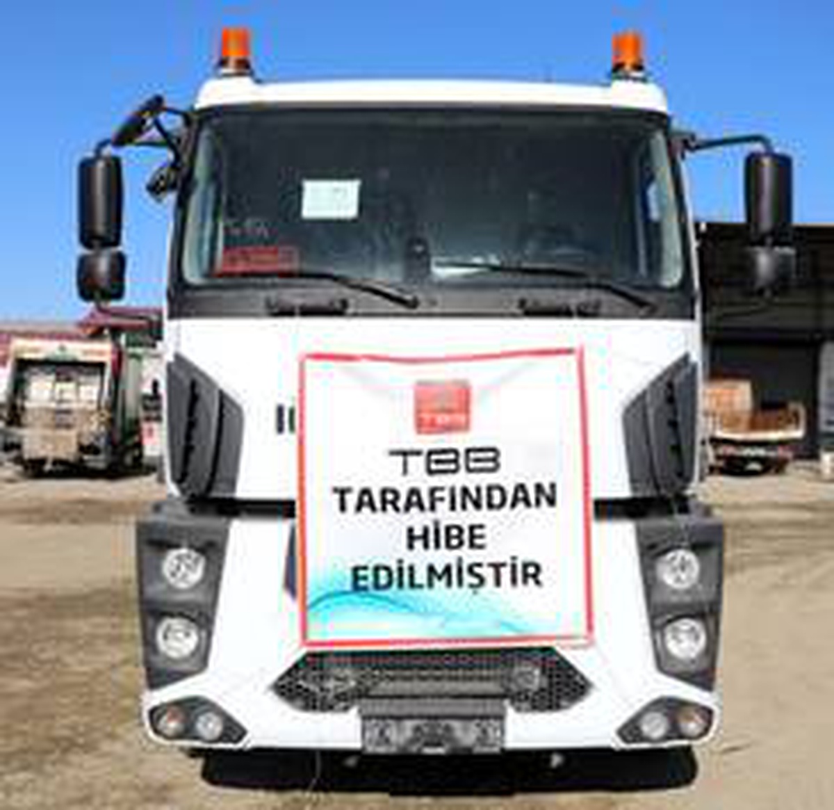 Iğdır Belediyesine kanalizasyon açıcı aracı hibe edildi