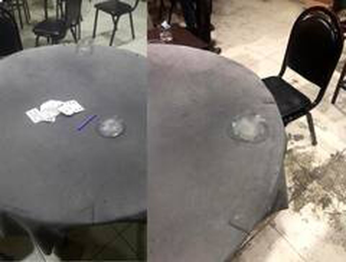 Kıraathanenin bodrumunu kumarhaneye çevirenler, polis baskınında yakalandı