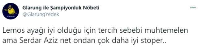 Taraftarlar yenen gollerde hatası olan Lemos'a tepki gösterdi