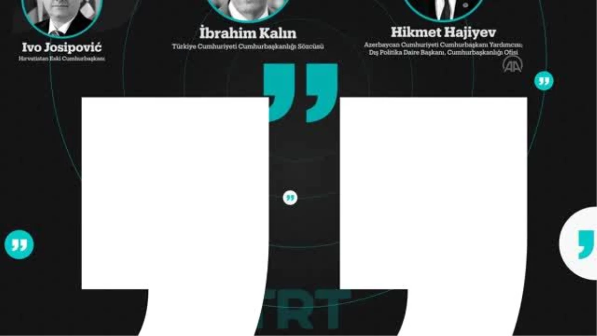 TRT World Forum 2020\'de "Uzmanlarla Yuvarlak Masa Toplantıları" yapılacak