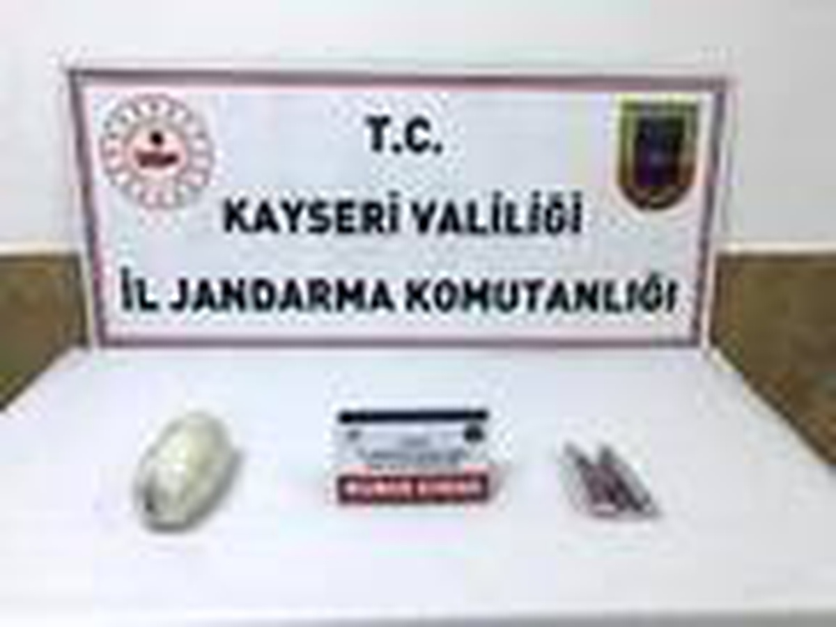 Kayseri\'de yolcu otobüsünde uyuşturucu ele geçirildi