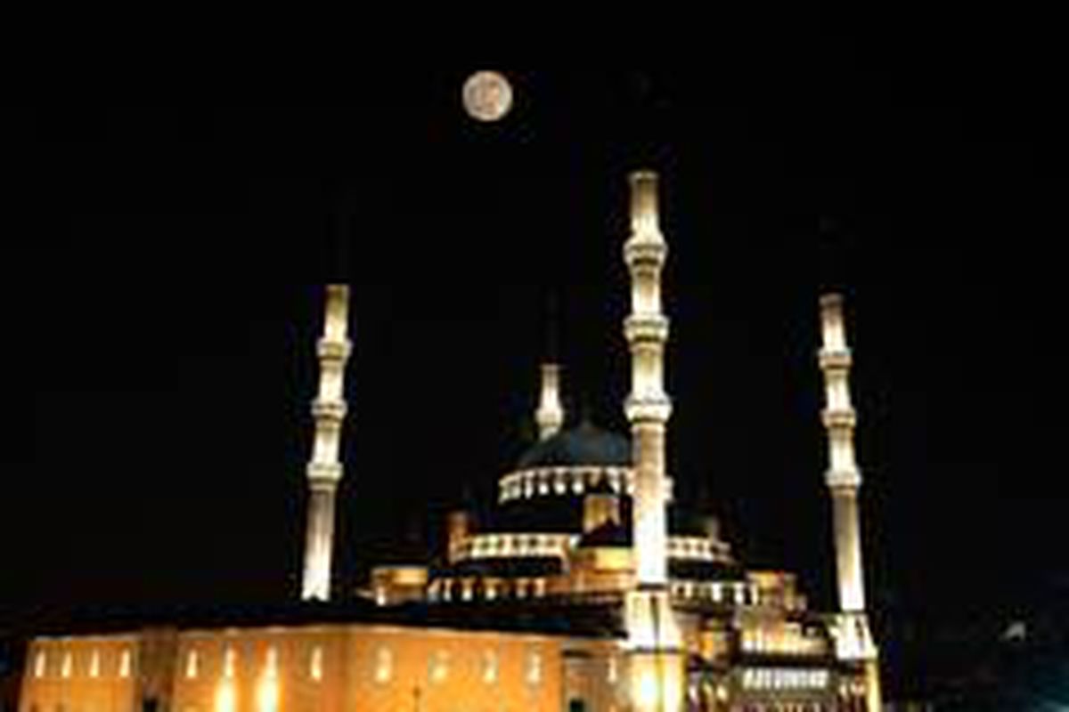 Ankara\'da dolunay