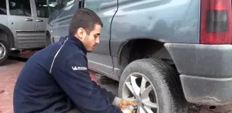 Kış lastiği yoğunluğu başladı