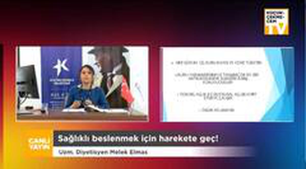 Sağlıklı beslenmek için harekete geç