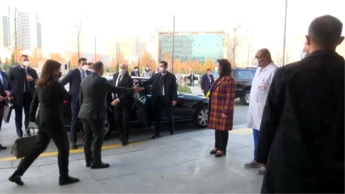Ukrayna Başbakanı Şmıgal, Ankara Şehir Hastanesini ziyaret etti