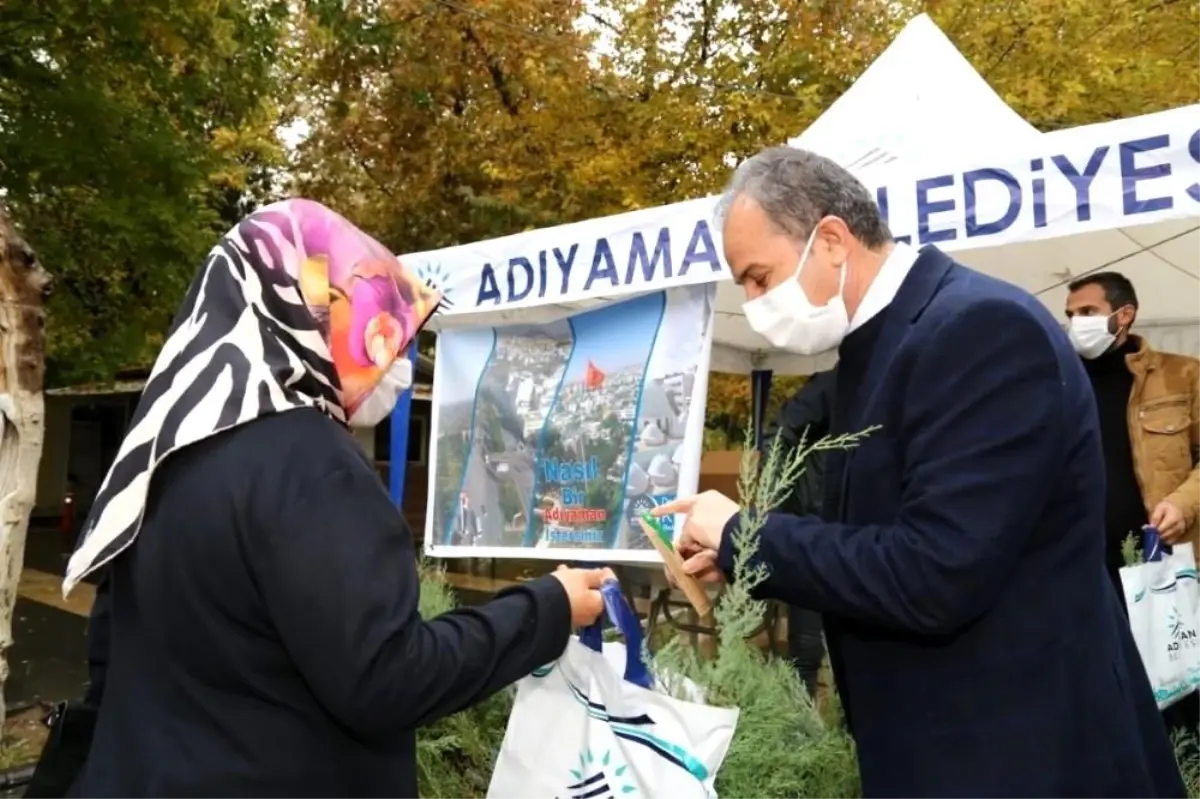 10 bin tohumlu kalem, bin 954 adet fidan dağıtıldı