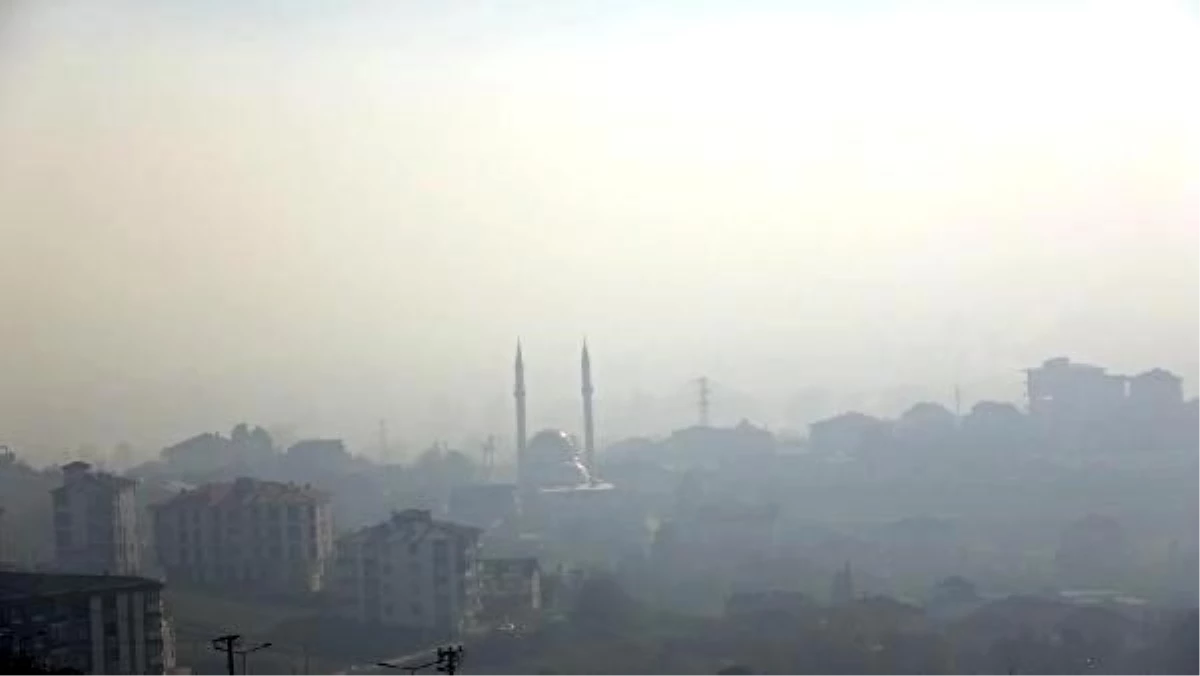 Düzce\'de hava kirliliği en kötü seviyeye ulaştı, artık nefes almak bile zor