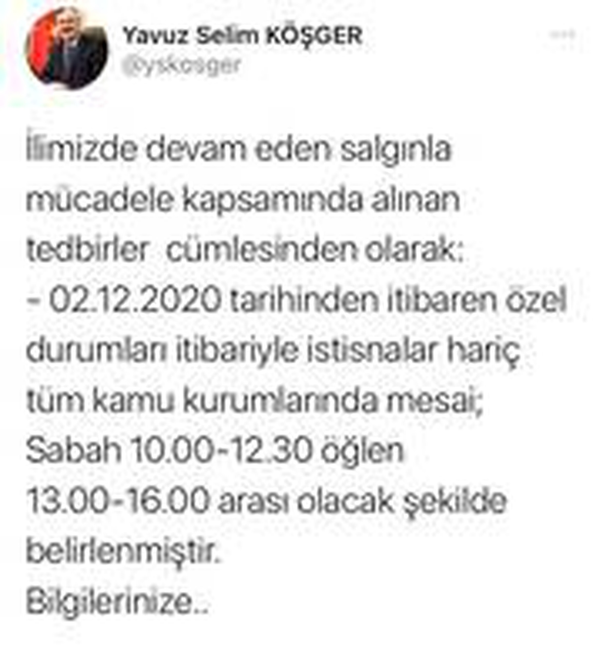 İzmir\'de mesai saatlerine korona virüs ayarı