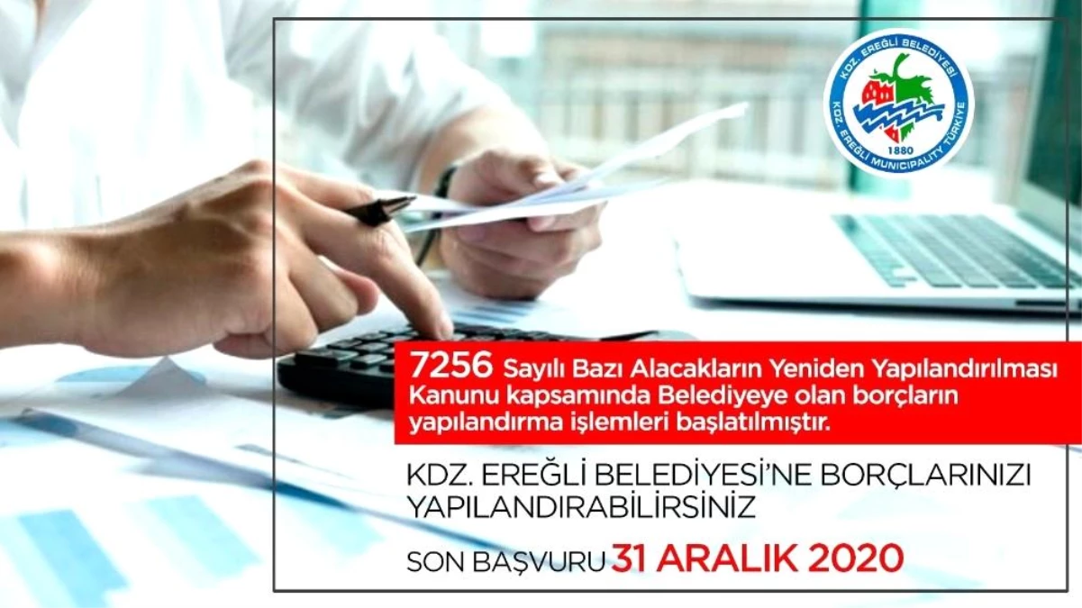 Kdz. Ereğli Belediyesi borçları yapılandırıyor