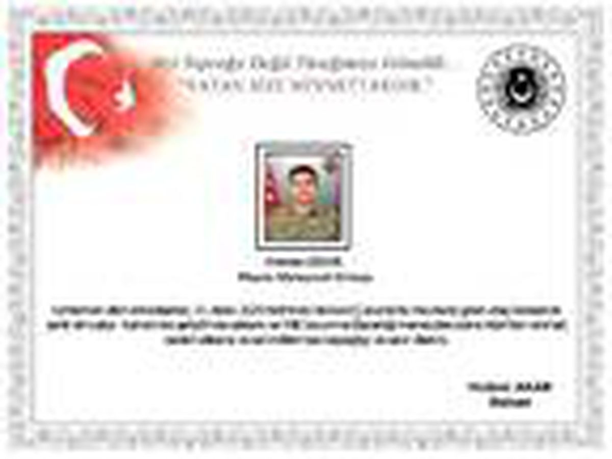 Hakkari\'de bir asker kaza sonucu şehit oldu