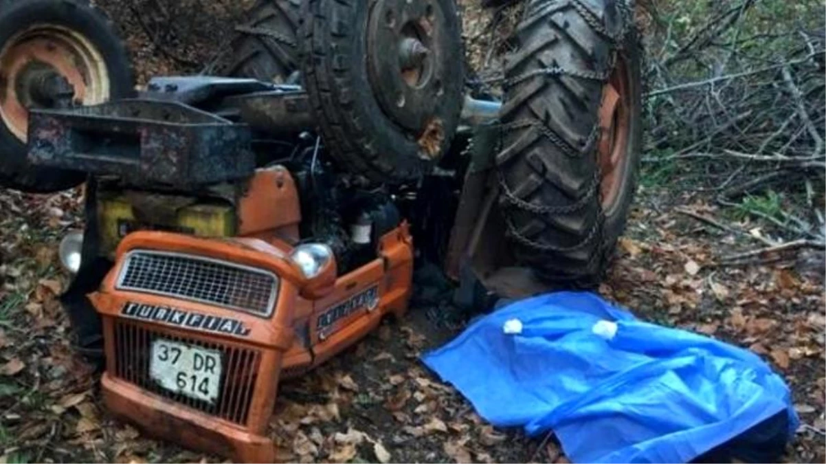 Kastamonu\'da devrilen traktörün altında kalan kişi hayatını kaybetti