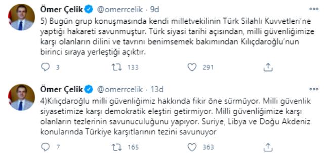 Son dakika! AK Parti Sözcüsü Çelik: Kılıçdaroğlu demokrasi sorunu haline gelmiştir