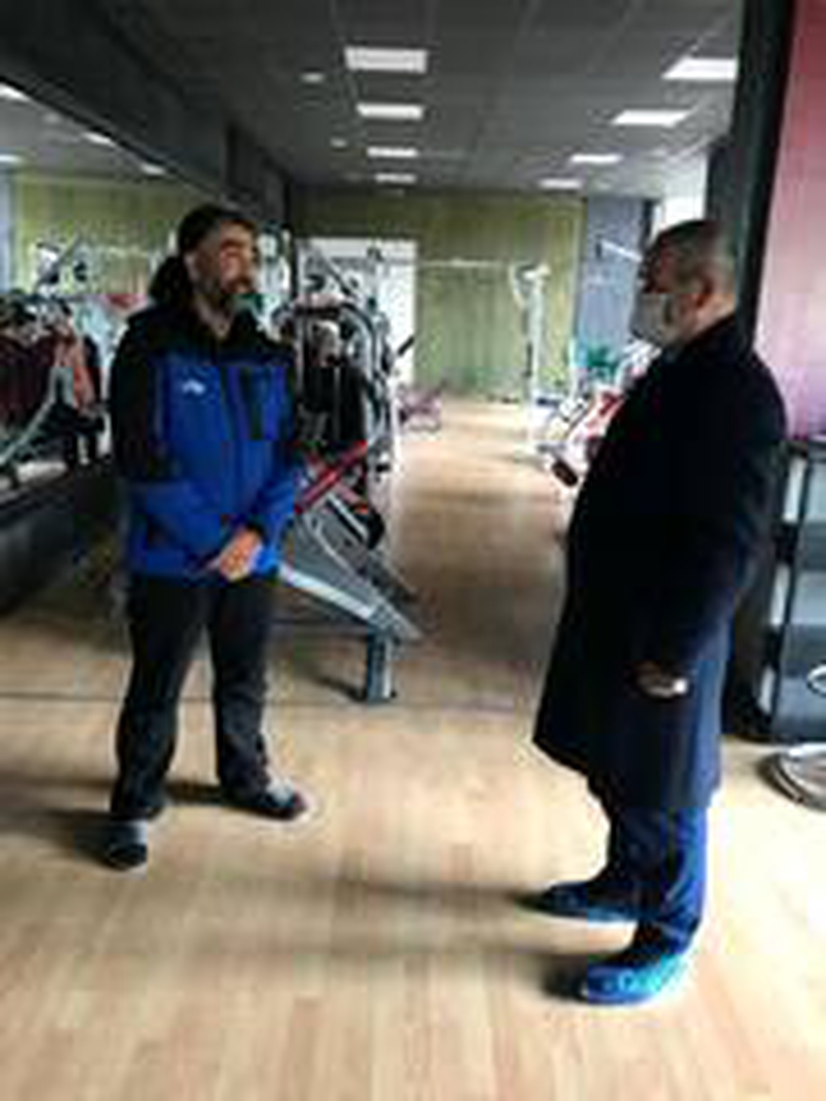 Spor tesislerine maske denetimi yapıldı