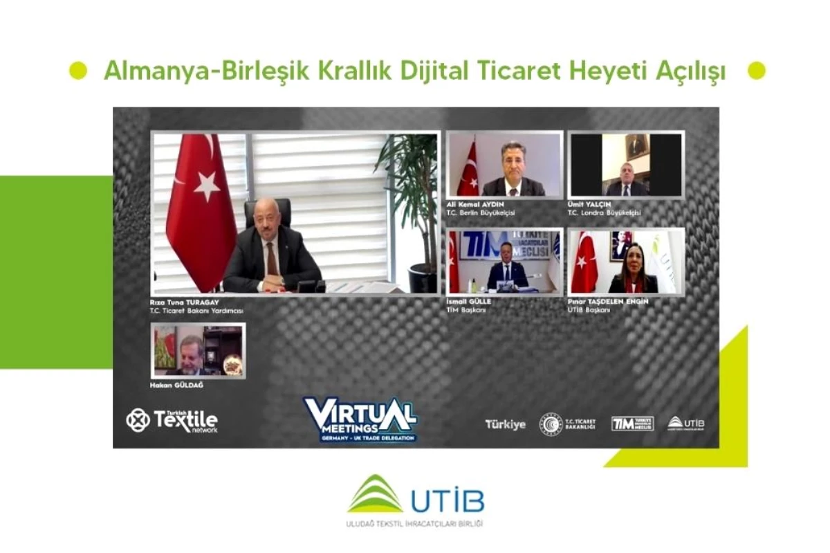 "Turkish Textile Network" sanal ticaret heyeti programı başladı