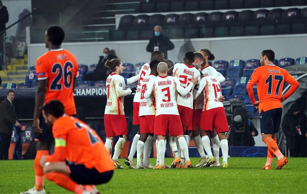 Başakşehir, sahasında karşılaştığı Alman ekibi RB Leipzig\'e 4-3 mağlup oldu