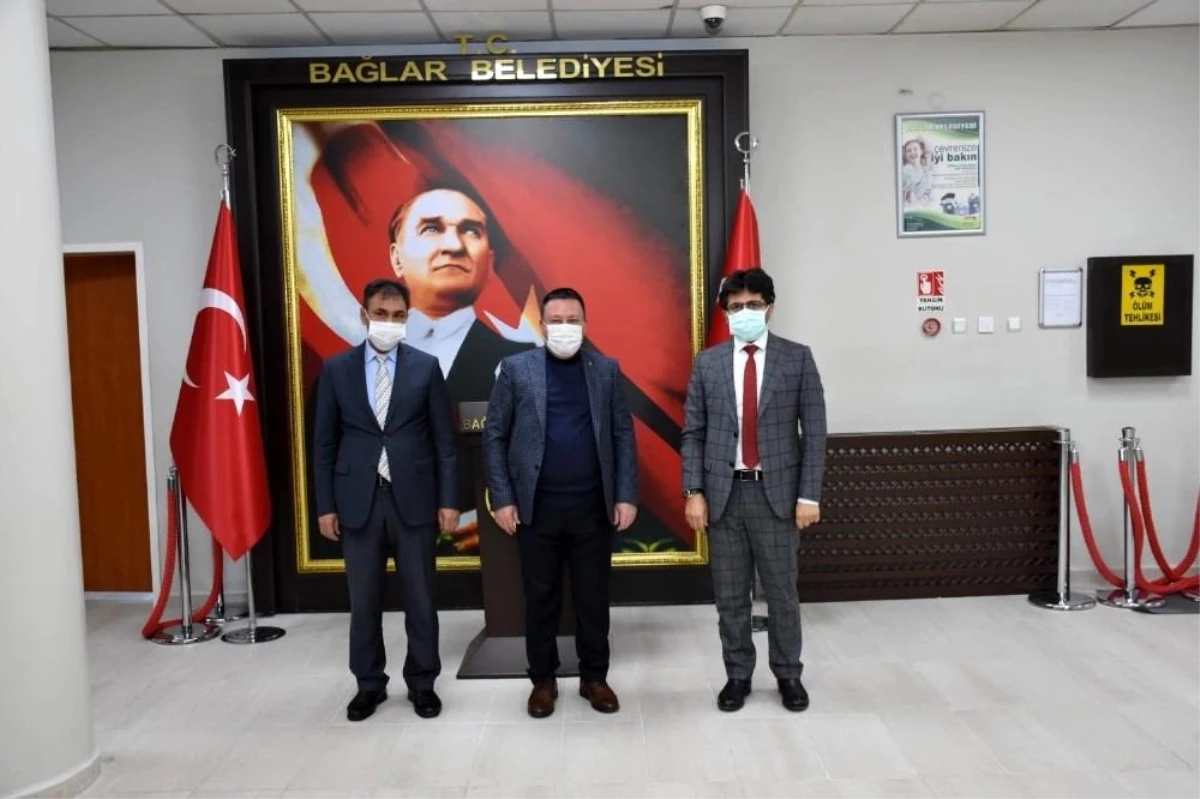 Başkan Beyoğlu, DÜ Rektörü Karakoç ve Genç Engelliler Platformunu kabul etti
